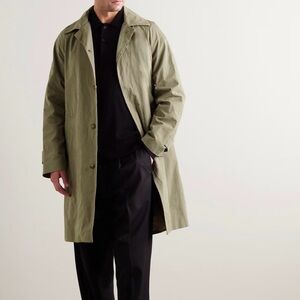 APC beige cotton trench, size small